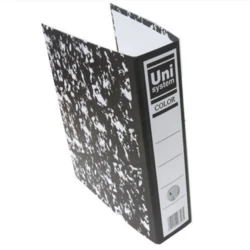 קלסר קרטון גב 8 פוליו A4